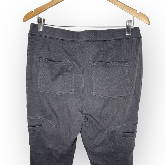 ANTHROPOLOGIE Dark Gray Cargo Slim Fit Ankle Pants, Medium - Picture 4 of 6